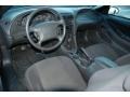 2003 Dark Shadow Grey Metallic Ford Mustang V6 Coupe  photo #15
