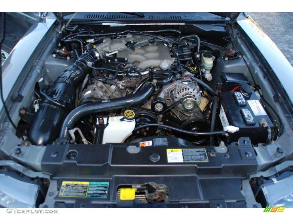 2003 Mustang V6 Coupe - Dark Shadow Grey Metallic / Medium Graphite photo #28