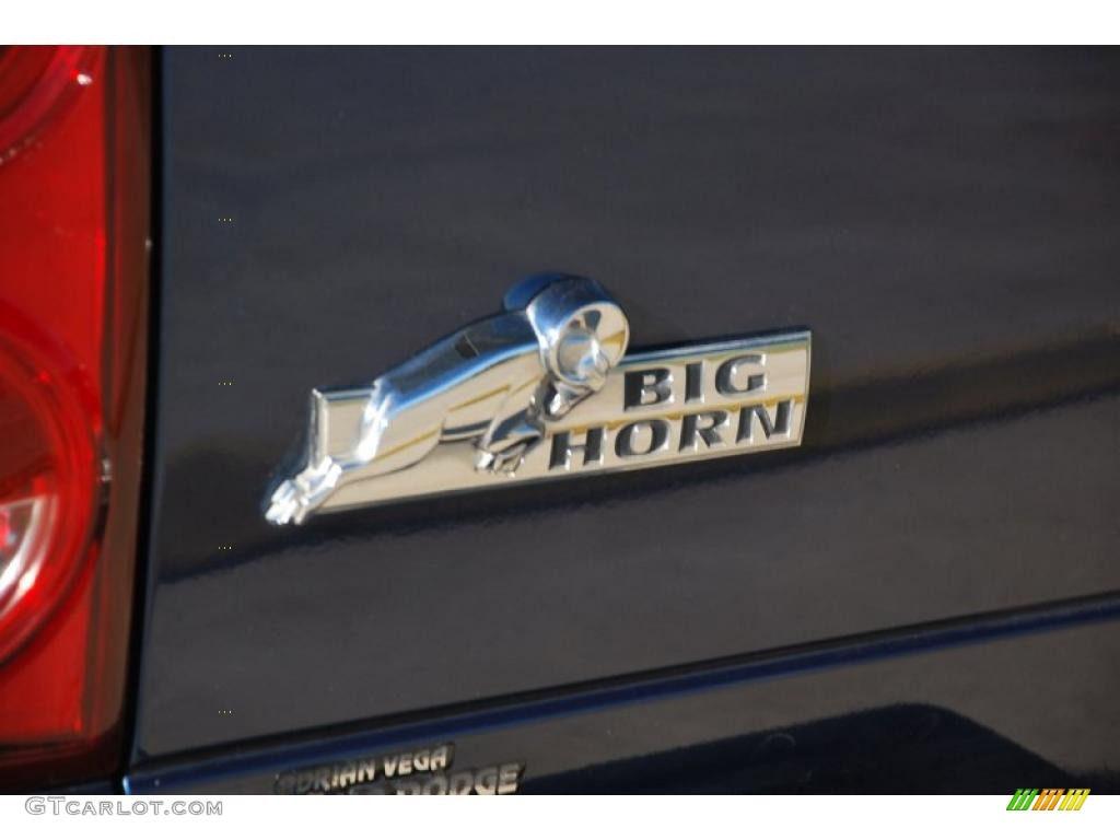 2008 Ram 1500 Big Horn Edition Quad Cab - Patriot Blue Pearl / Medium Slate Gray photo #15