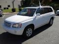 2003 Super White Toyota Highlander V6  photo #1