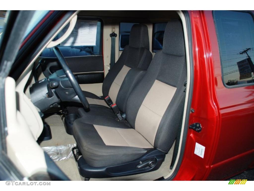 Medium Pebble Interior 2004 Ford Ranger XLT SuperCab Photo #39405037