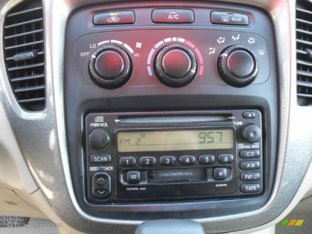 2003 Toyota Highlander V6 Controls Photo #39405165