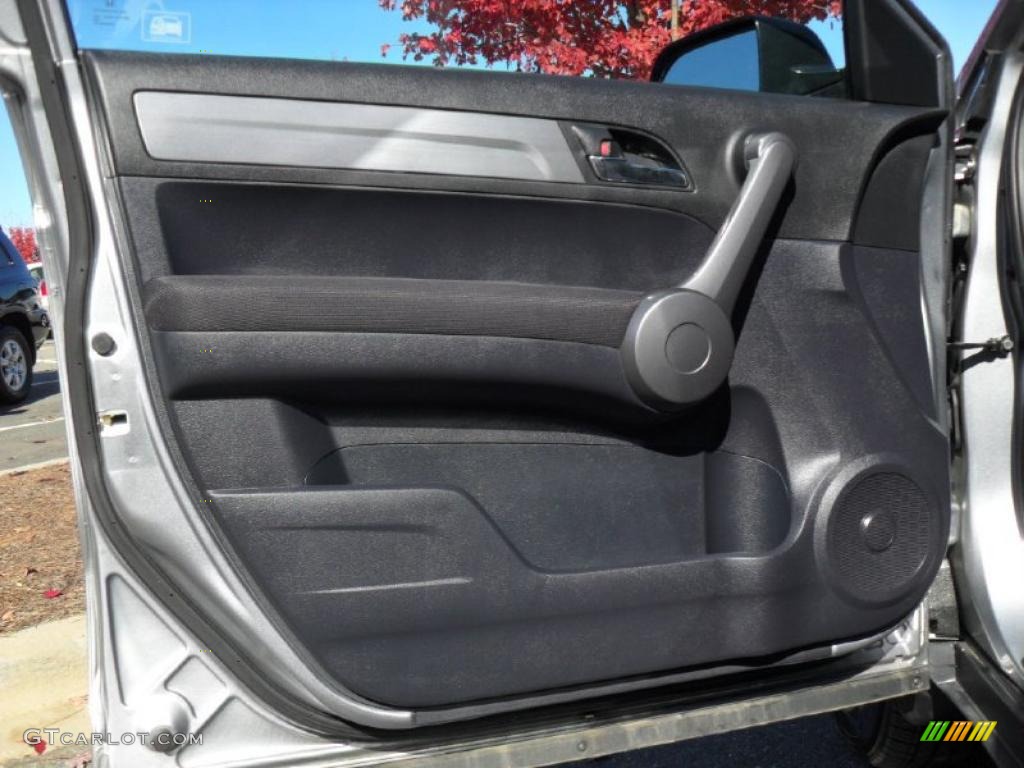 2008 Honda CR-V LX Black Door Panel Photo #39405469