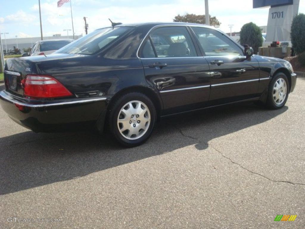 Nighthawk Black Pearl 2004 Acura RL 3.5 Exterior Photo #39406301