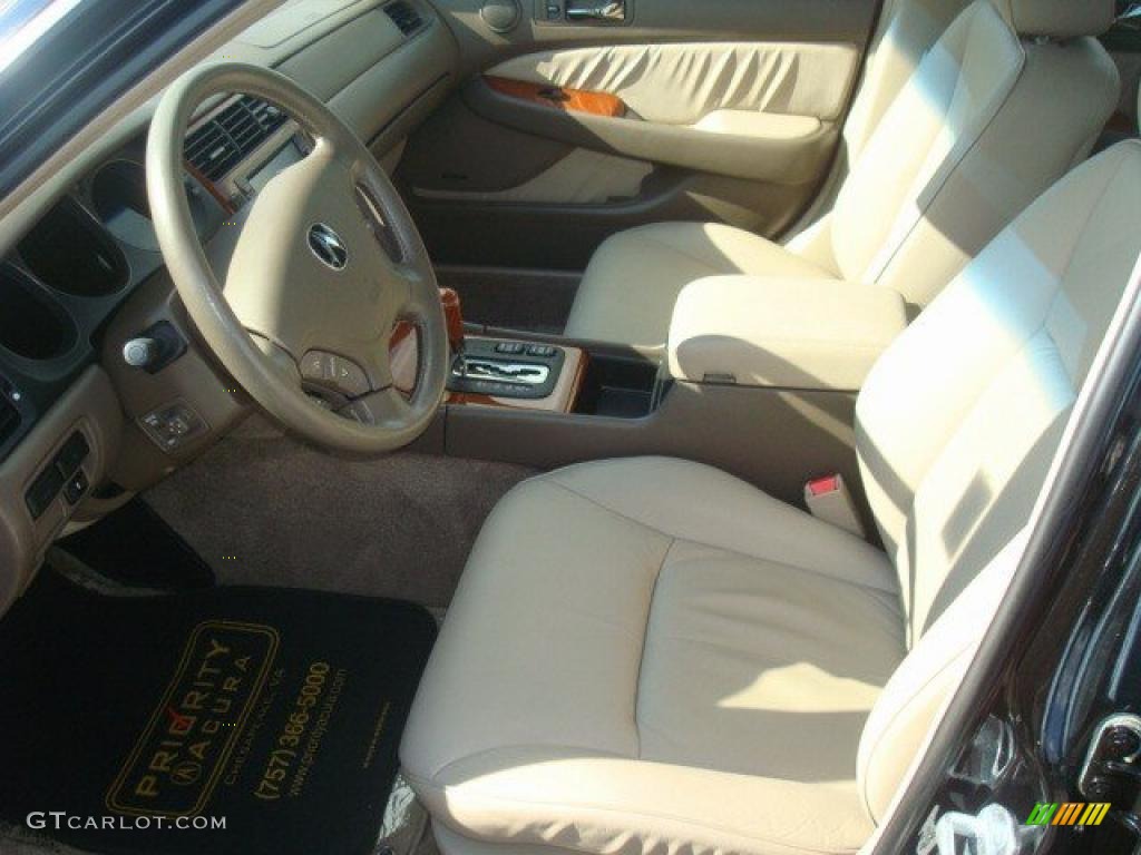 Parchment Interior 2004 Acura RL 3.5 Photo #39406361