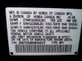 2009 Acura MDX Technology Info Tag