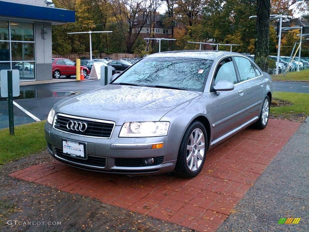 Akoya Silver Metallic 2005 Audi A8 L 4.2 quattro Exterior Photo #39406677