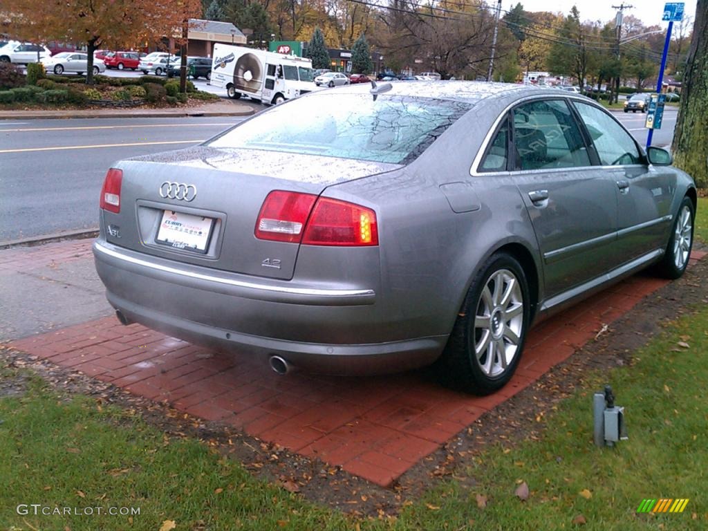 Akoya Silver Metallic 2005 Audi A8 L 4.2 quattro Exterior Photo #39406769