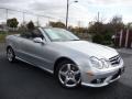 Iridium Silver Metallic 2006 Mercedes-Benz CLK 500 Cabriolet Exterior