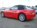 Bright Red 2004 BMW Z4 2.5i Roadster Exterior