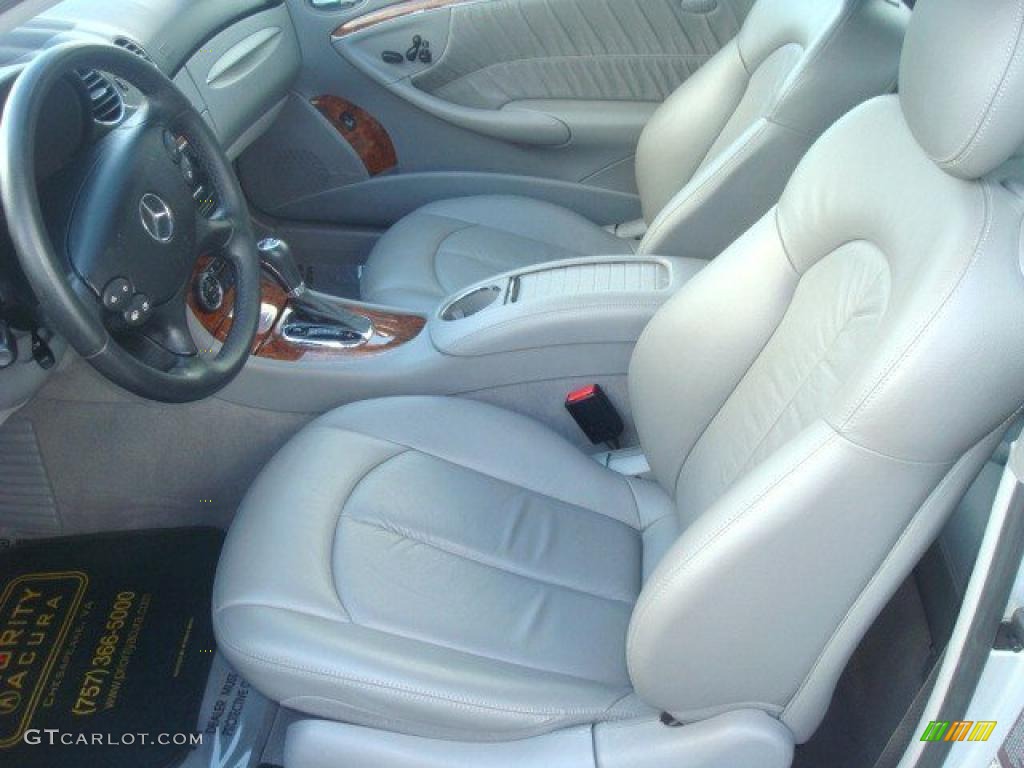 Ash Interior 2007 Mercedes-Benz CLK 350 Coupe Photo #39407193