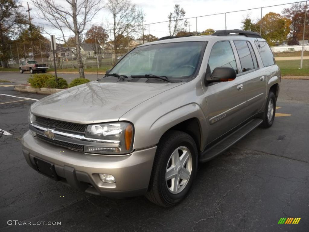 2003 TrailBlazer EXT LT 4x4 - Light Pewter Metallic / Dark Pewter photo #1