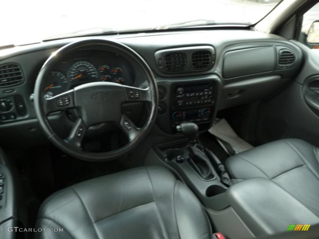 Dark Pewter Interior 2003 Chevrolet TrailBlazer EXT LT 4x4 Photo #39407325