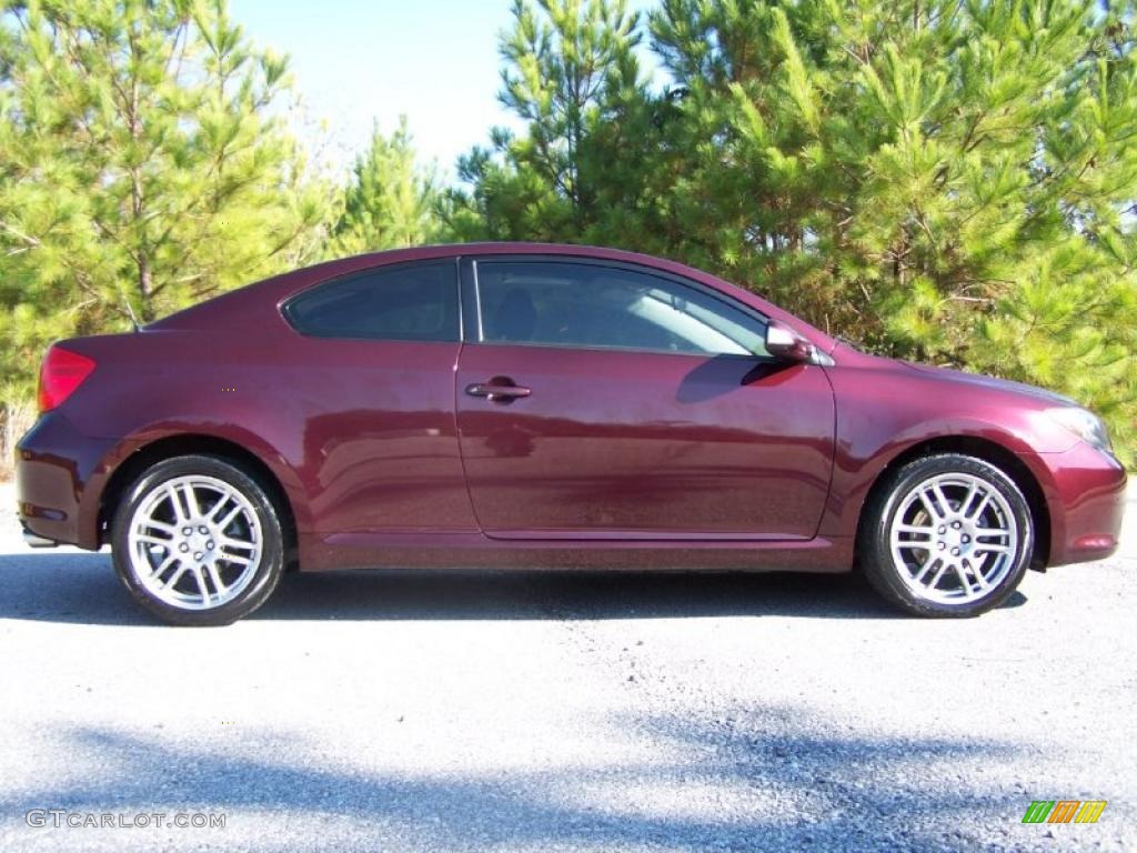 Black Cherry Pearl 2006 Scion tC Standard tC Model Exterior Photo #39407865
