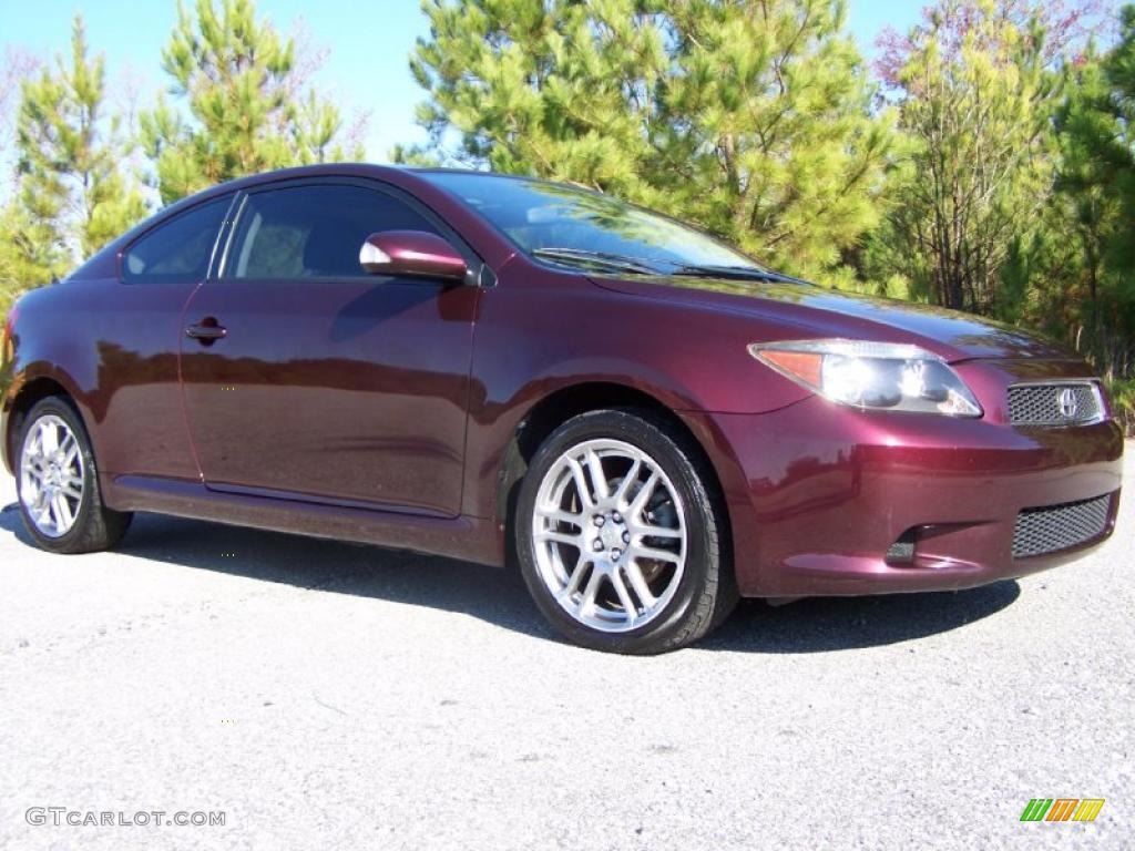 Black Cherry Pearl 2006 Scion tC Standard tC Model Exterior Photo #39408281