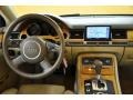 2004 Audi A8 Beige Interior Dashboard Photo