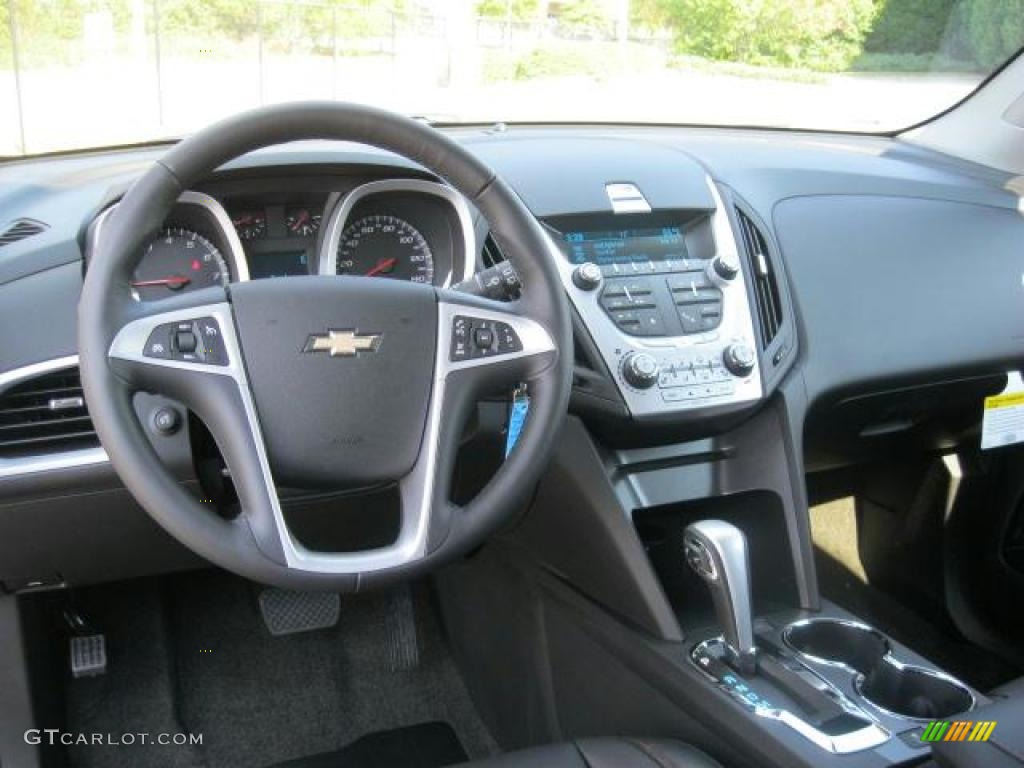 2011 Chevrolet Equinox LT Jet Black Dashboard Photo #39408409