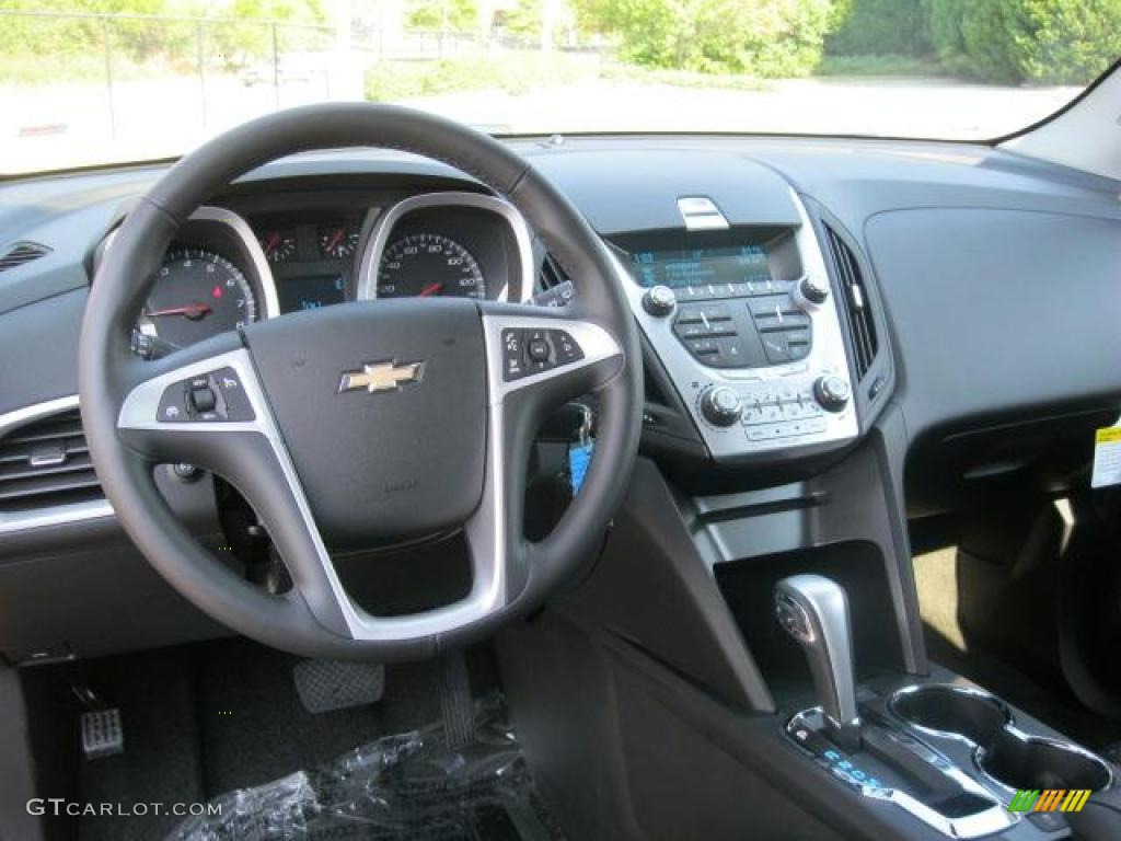 2011 Chevrolet Equinox LT Jet Black Dashboard Photo #39408605