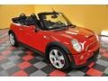 2007 Chili Red Mini Cooper S Convertible  photo #1