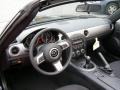 Black 2010 Mazda MX-5 Miata Sport Roadster Interior Color