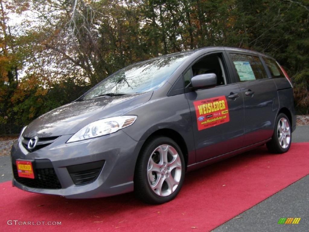 2010 MAZDA5 Sport - Galaxy Gray Mica / Black photo #1