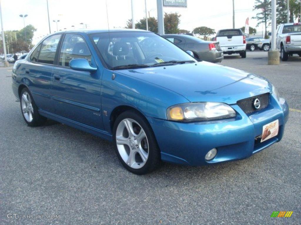 Vibrant Blue Metallic 2003 Nissan Sentra SE-R Exterior Photo #39410209