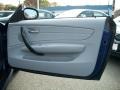 2010 BMW 1 Series Taupe Interior Door Panel Photo