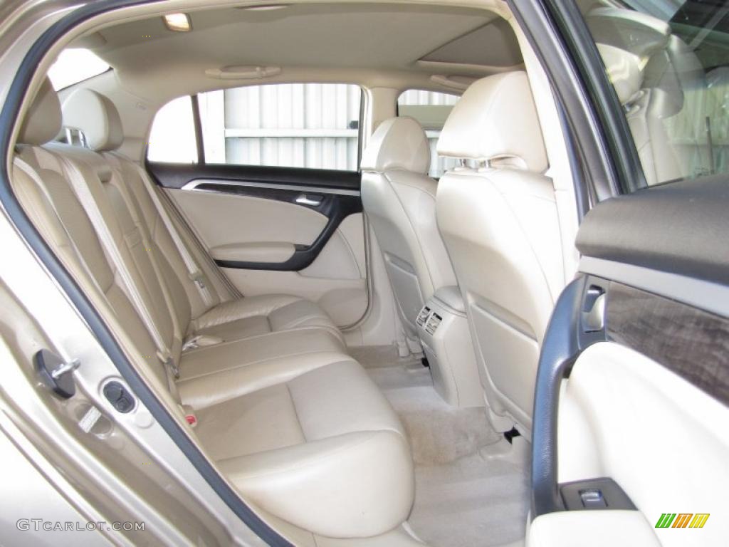 Parchment Interior 2007 Acura TL 3.2 Photo #39410877