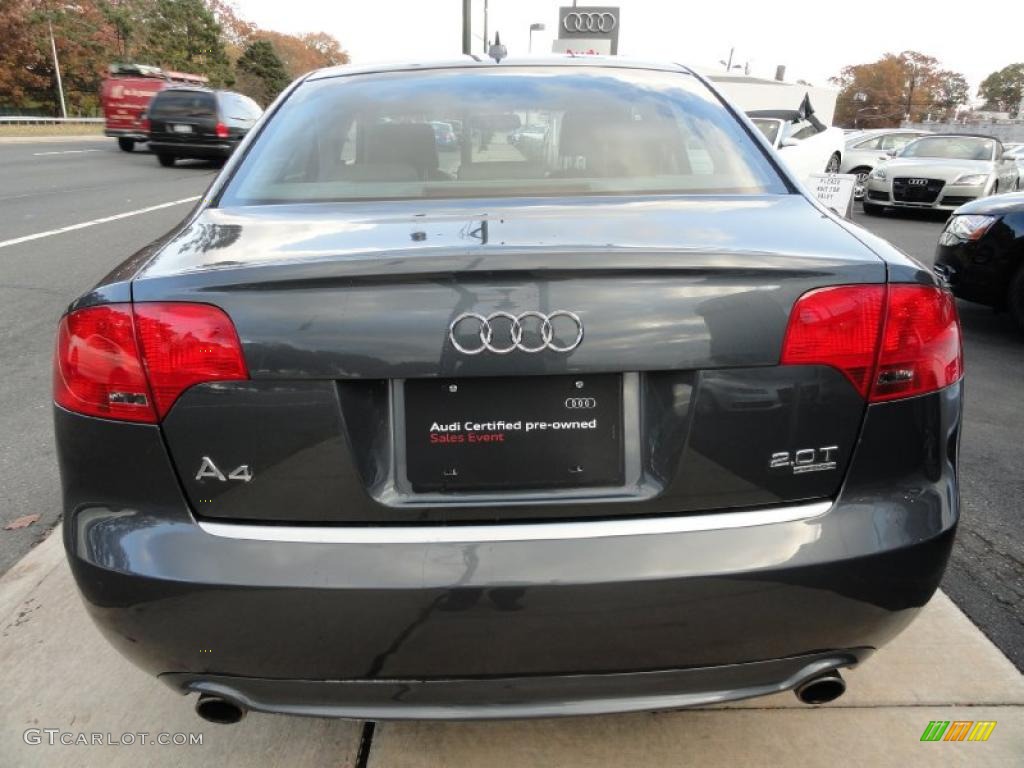 Dolphin Grey Metallic 2008 Audi A4 2.0T quattro Sedan Exterior Photo #39411193