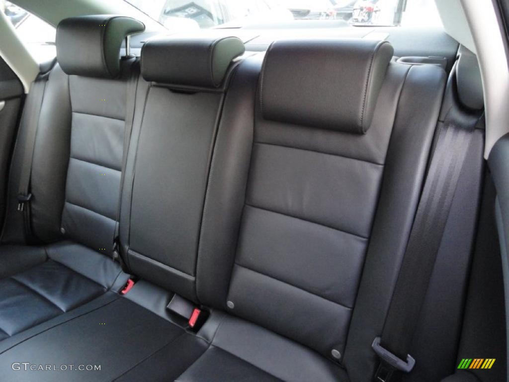 Black Interior 2008 Audi A4 2.0T quattro S-Line Sedan Photo #39411833