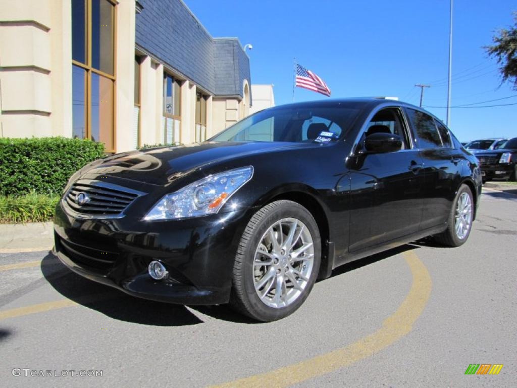 Obsidian Black 2010 Infiniti G 37 Journey Sedan Exterior Photo #39412445