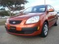 Sunset Orange - Rio LX Sedan Photo No. 1