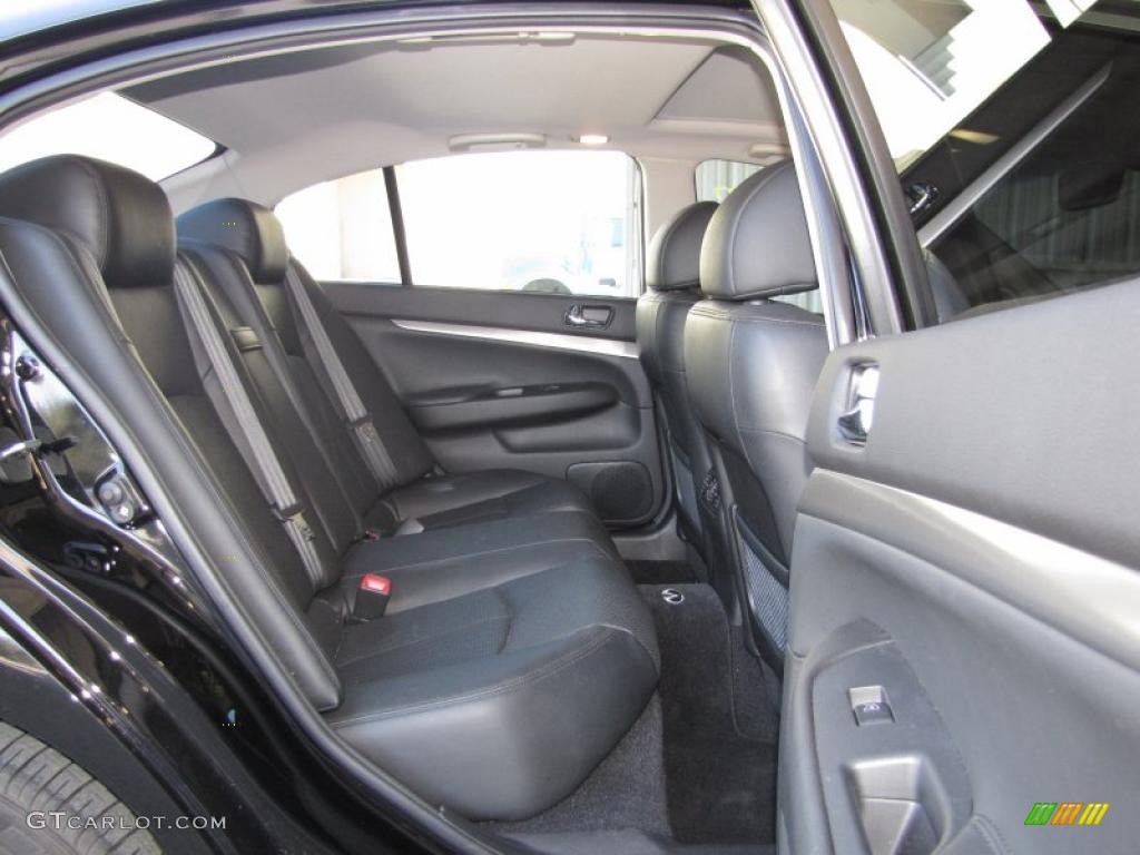 Graphite Interior 2010 Infiniti G 37 Journey Sedan Photo #39412557