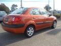 Sunset Orange - Rio LX Sedan Photo No. 6