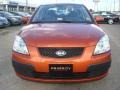 Sunset Orange - Rio LX Sedan Photo No. 9