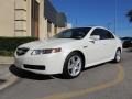 White Diamond Pearl 2005 Acura TL 3.2 Exterior