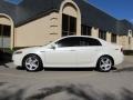 White Diamond Pearl 2005 Acura TL 3.2 Exterior