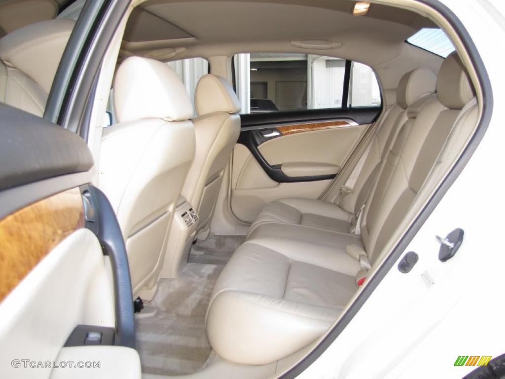 Parchment Interior 2005 Acura TL 3.2 Photo #39412929