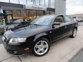 2008 Brilliant Black Audi A4 2.0T quattro S-Line Sedan  photo #1