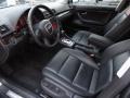 Black 2008 Audi A4 3.2 Quattro S-Line Sedan Interior Color