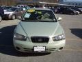 2003 Platinum Green Metallic Hyundai Elantra GLS Sedan  photo #3