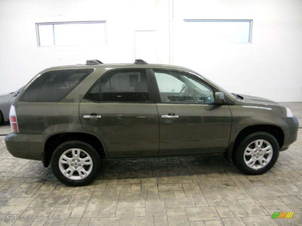 2006 MDX Touring - Amazon Green Metallic / Ebony photo #4