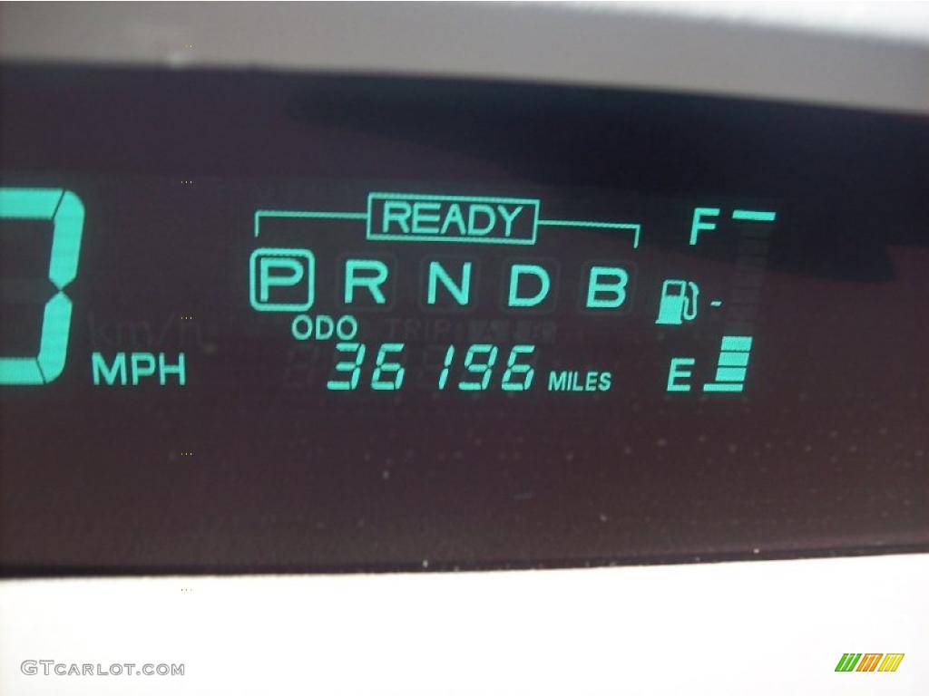 2002 Prius Hybrid - Aqua Ice Opalescent / Gray photo #4