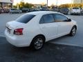 2007 Polar White Toyota Yaris Sedan  photo #4