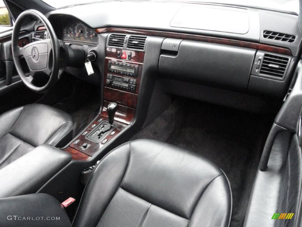 Black Interior 1997 Mercedes-Benz E 420 Sedan Photo #39418197