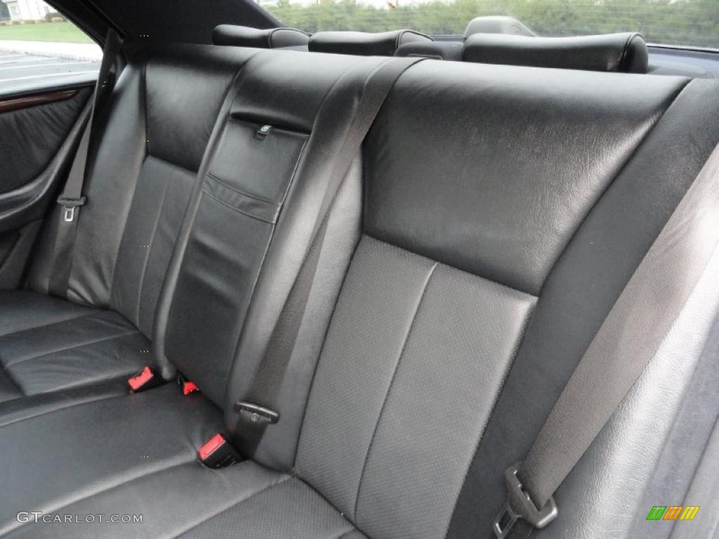 Black Interior 1997 Mercedes-Benz E 420 Sedan Photo #39418245