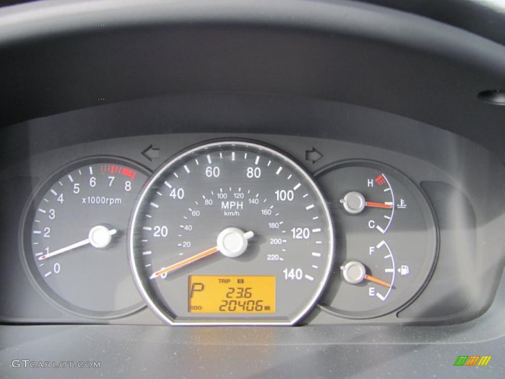 2010 Kia Rondo LX Gauges Photo #39419893