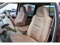 Castano Brown Leather 2006 Ford F250 Super Duty King Ranch Crew Cab 4x4 Interior Color