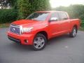 2011 Radiant Red Toyota Tundra Limited CrewMax 4x4  photo #3