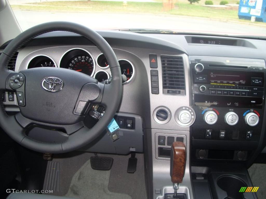 2011 Toyota Tundra Limited CrewMax 4x4 Graphite Gray Dashboard Photo #39420129